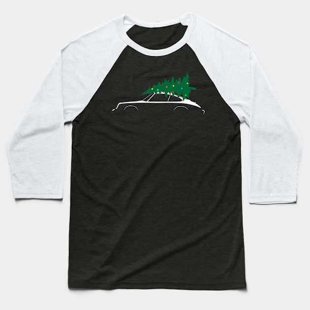 911 Xmas Baseball T-Shirt by Markaryan